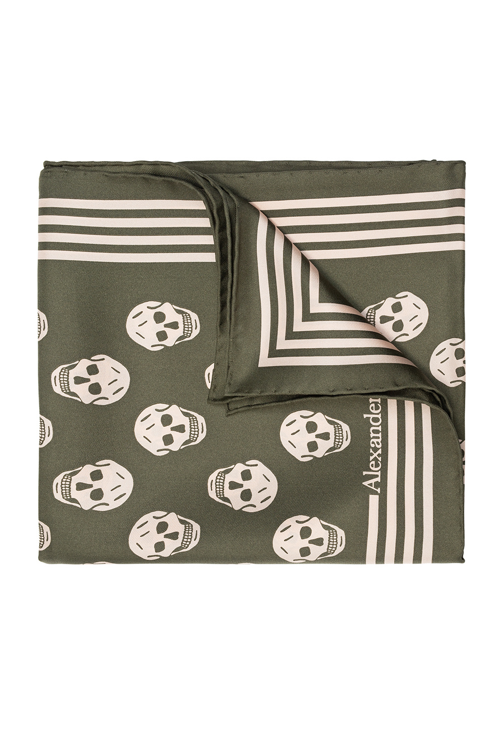 Alexander McQueen Scull motif scarf